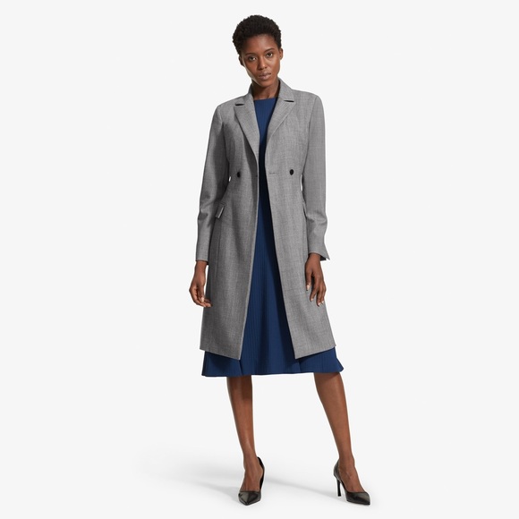 MM LaFleur Cheryl Belted Coat jacket, 14 Large - Picture 2 of 9